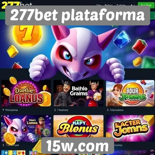 Variedade de jogos disponíveis na 277bet plataforma